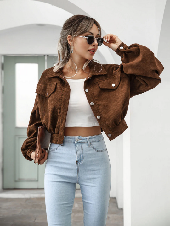 EB | Cropped Bomberjacke - Lässig & Stilvoll