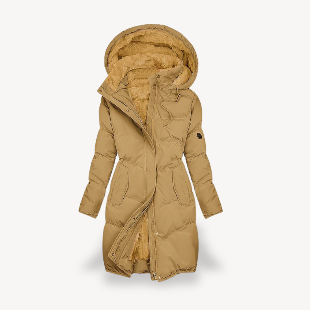 EB | Fleece Gefütterte Pufferjacke für Damen