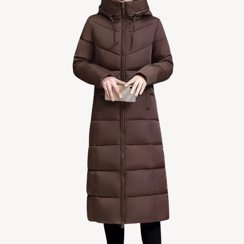 EB | Damen Lange Daunenjacke