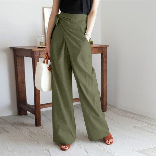 EB | Trendy Hohe Taillen Wickelhose