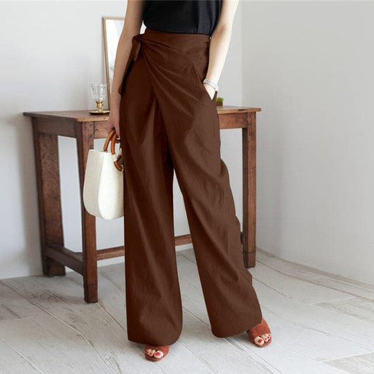 EB | Trendy Hohe Taillen Wickelhose