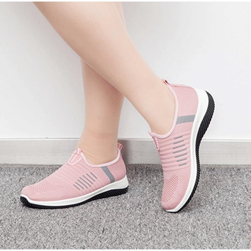 Rosafarbene WalkingSneaker EB