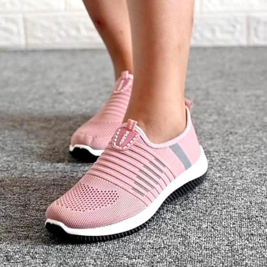 Rosafarbene WalkingSneaker EB