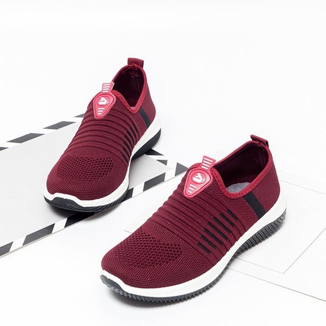 Rosafarbene WalkingSneaker EB