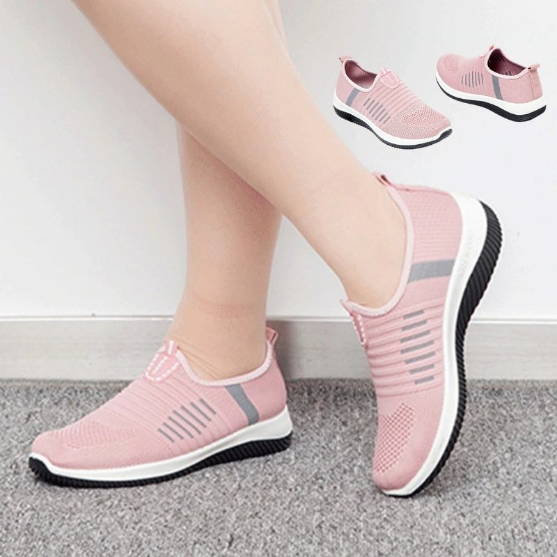 Rosafarbene WalkingSneaker EB