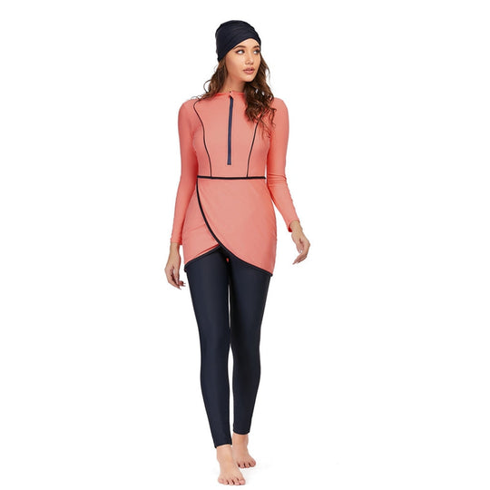EB | 3 Teile Set Halal Bademode Badeanzug Burkini Badeoutfit
