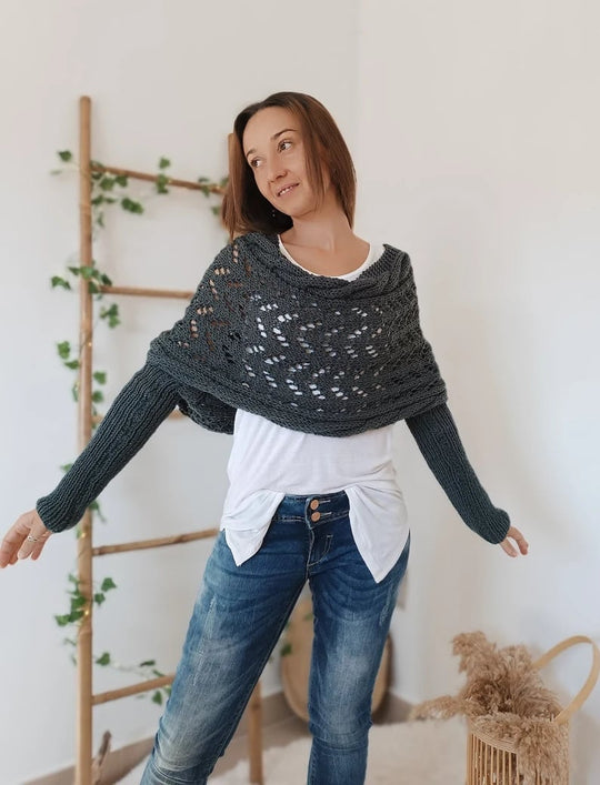 EB | Bequemer Strickschal