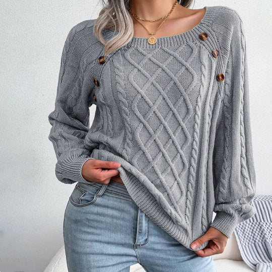 EB | Zopfmuster Pullover mit Strukturmuster