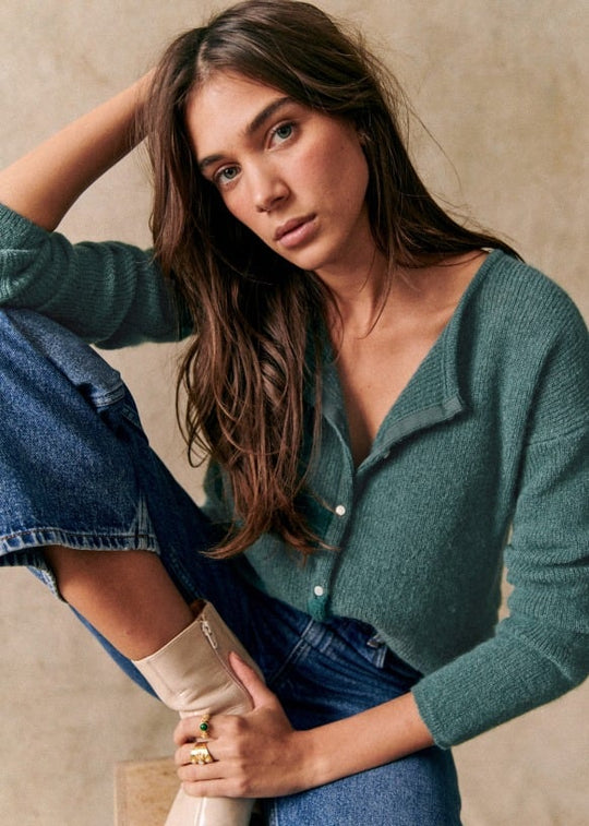 EB | Gemütlicher Grobstrick-Cardigan Pullover