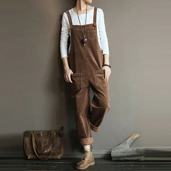 EB - Lässiger Cord-Jumpsuit
