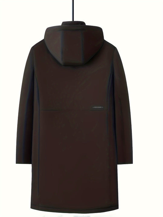 EB | Lange Winterjacke mit Kapuze Polyester Warm und Windabweisend