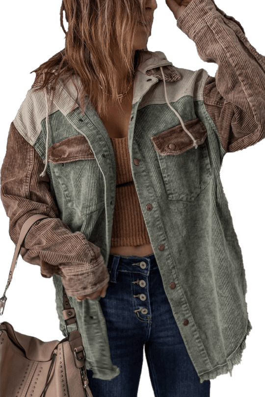 EB | Damenjacke Mit Retro Look Und Funktionalen Taschen