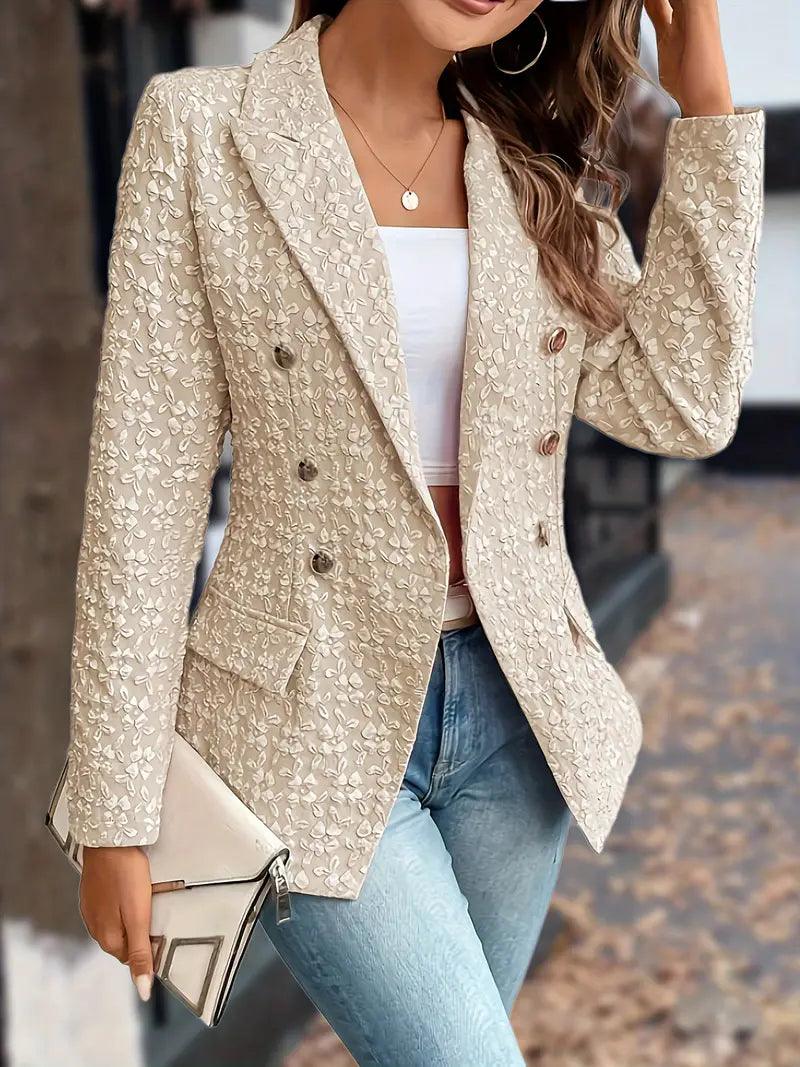 EBMode – Stilvoller Zweireihiger Blazer