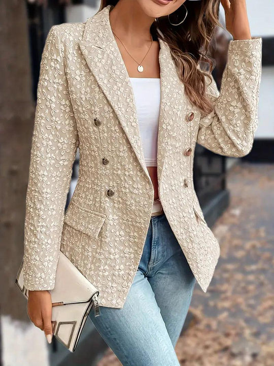 EBMode – Stilvoller Zweireihiger Blazer