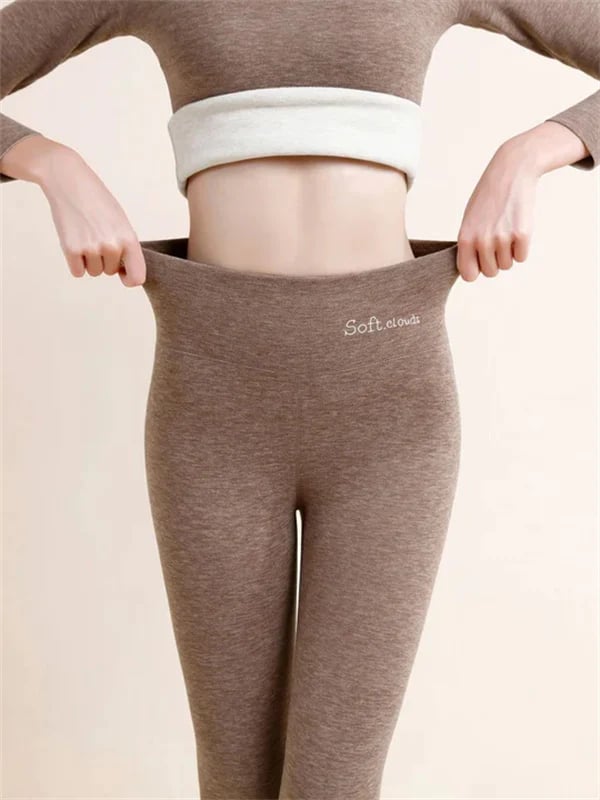 EB | Damen Winterhose Fleece - Warme Leggings mit Formungseffekt