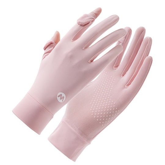 EB | Sonnenschirm Eis Seide Handschuhe