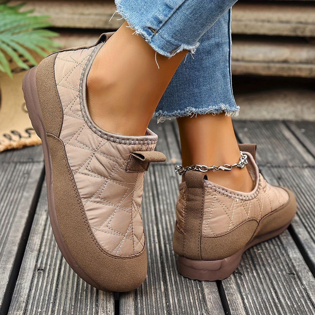 Bequeme Winterstiefel für Damen zum Hineinschlüpfen EB EB