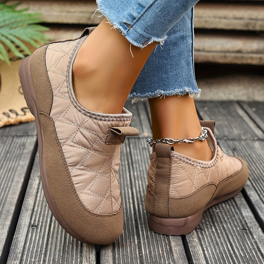Bequeme Winterstiefel für Damen zum Hineinschlüpfen EB EB