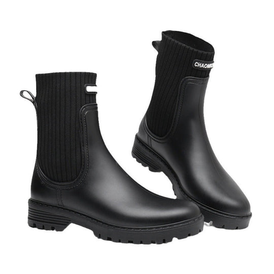 Bequeme und Wasserdichte Regenstiefel für Damen EB