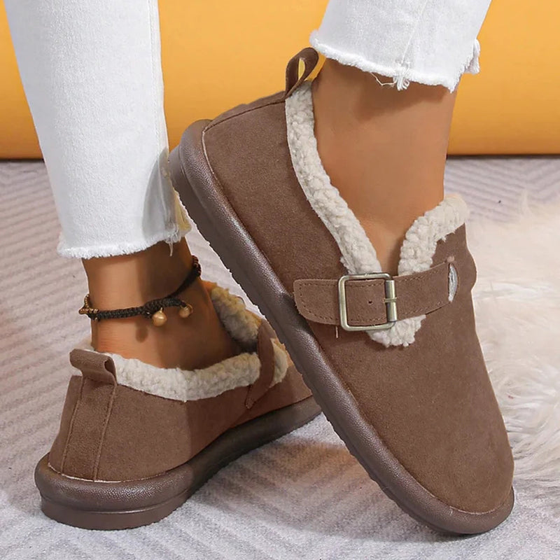 Warme und bequeme flache Schuhe EB