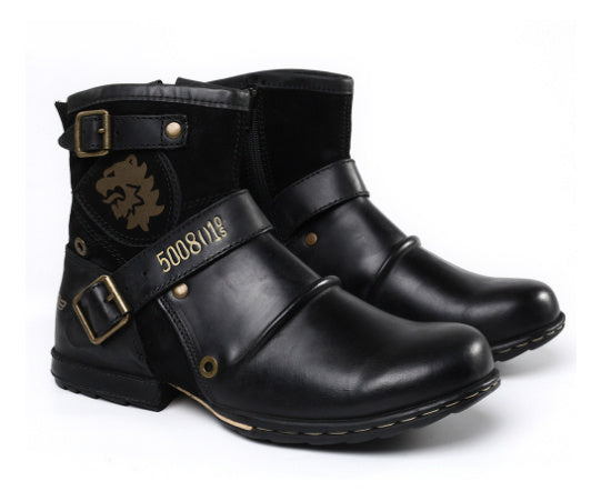 Exklusive Herrenstiefel im Vintage-Stil EB