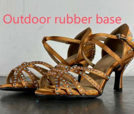 EB | Diamond Latin Tanzschuhe Damen High Heels Tanzschuhe