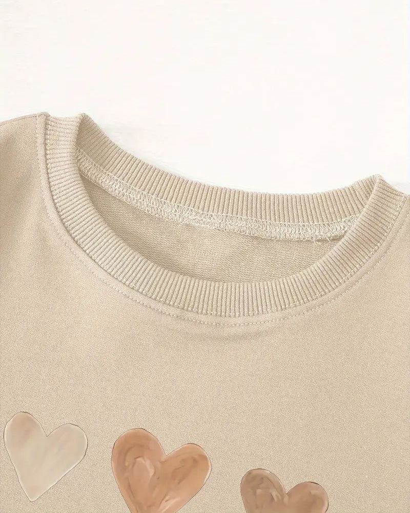 EB | Buntes Herzförmiges Pullover