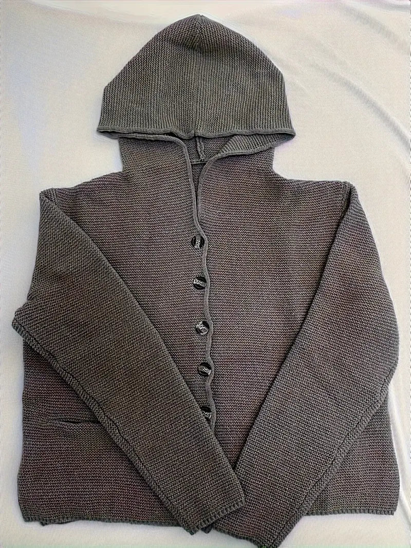 EB | Modische Strickjacke mit Knopfleiste