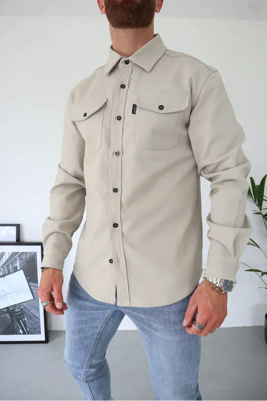 EB | Premium-Jacke mit Knopfverschluss für Herren Stylische und Bequeme Jacke
