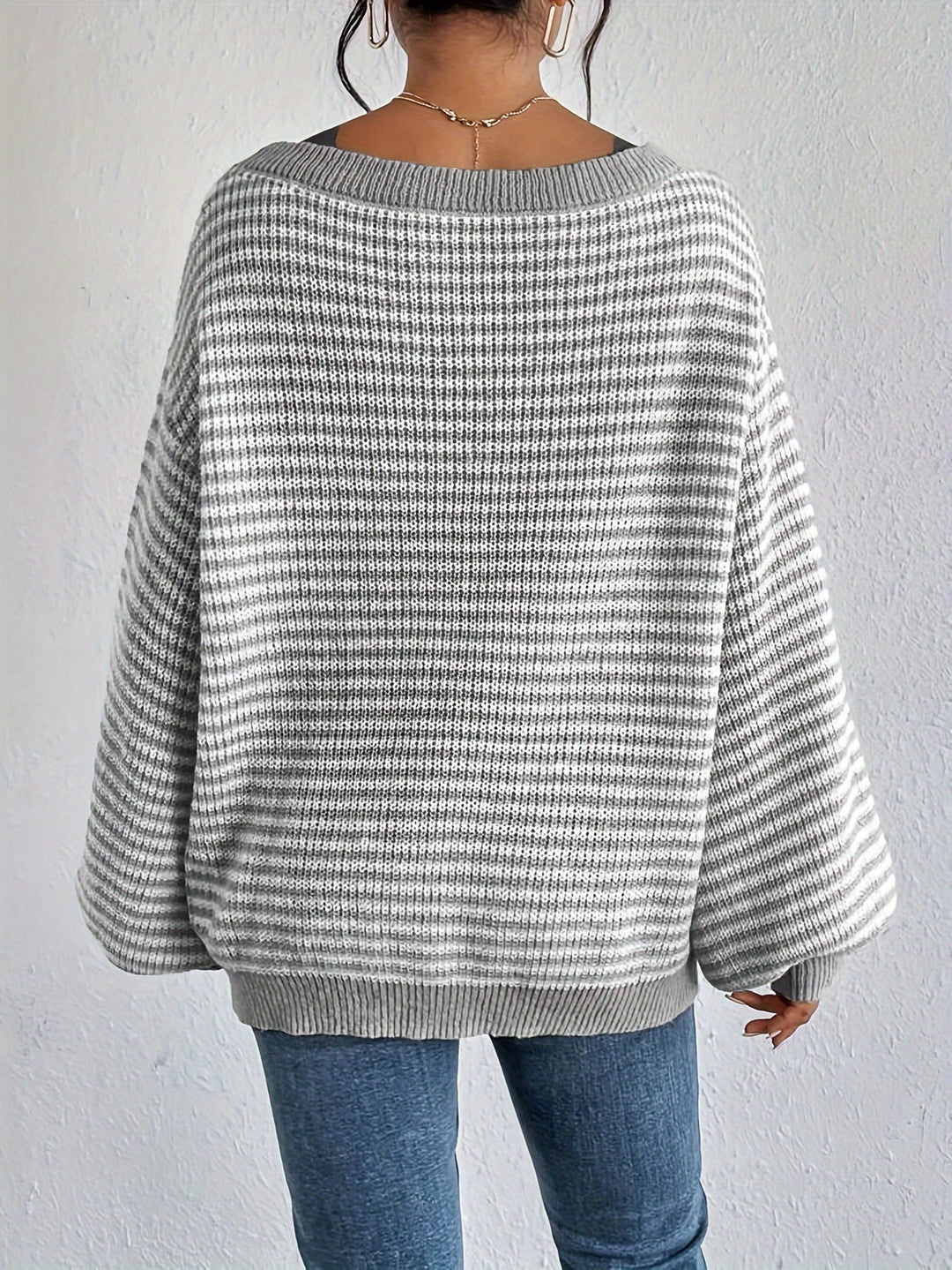 EB | Gestreifter Pullover Lässig und Stilvoll Weicher Komfort