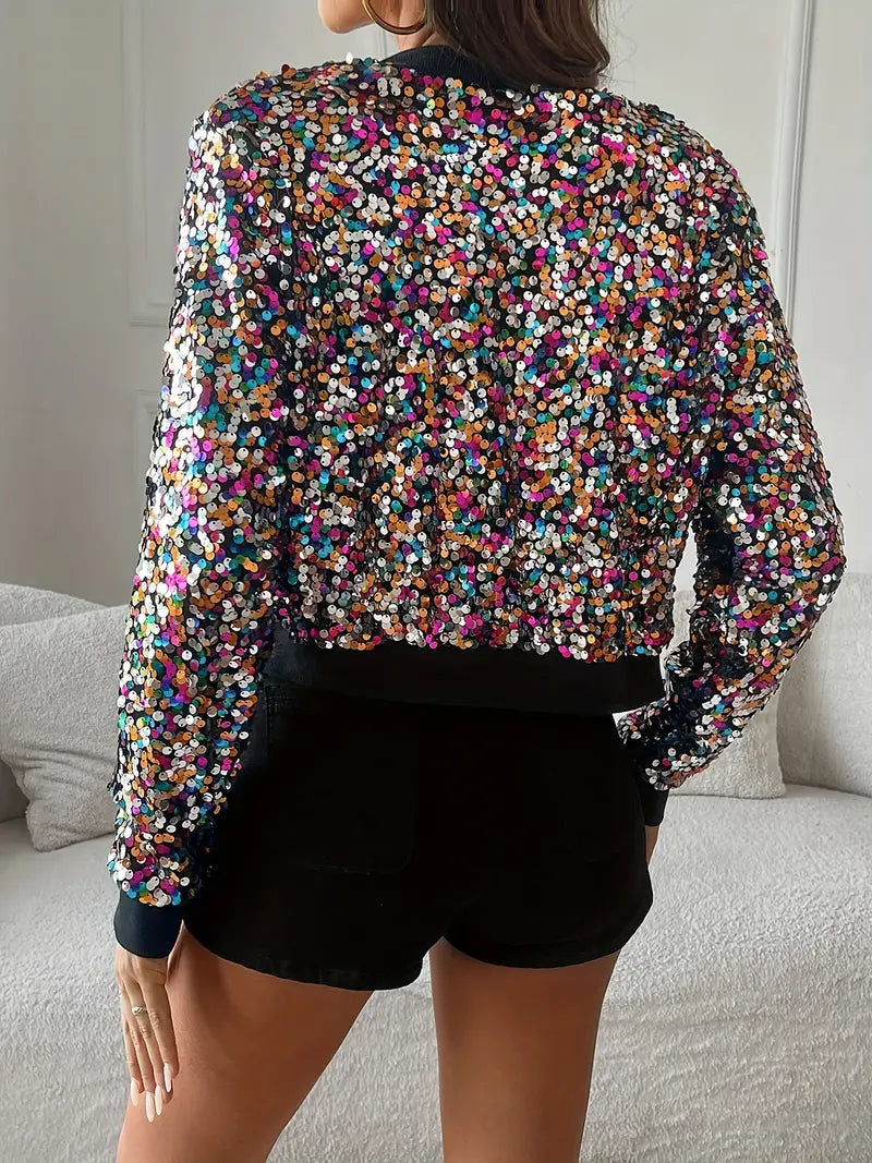 EB | Legere Damenjacke mit Pailletten