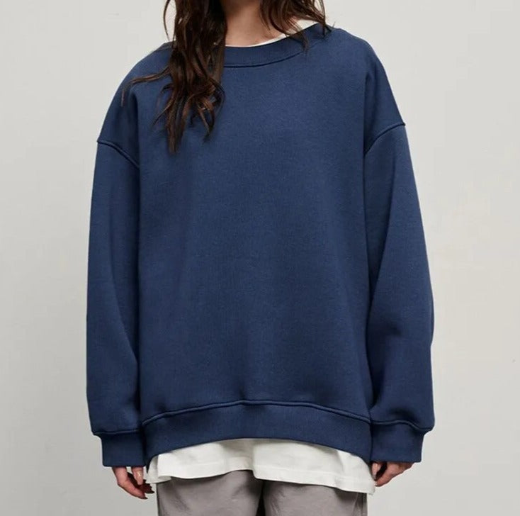 EB | Übergrößer Strickpullover für lässiges Schichten