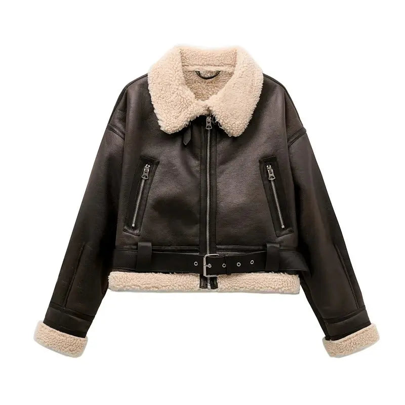 EB | Plüschgefütterte Damenjacke