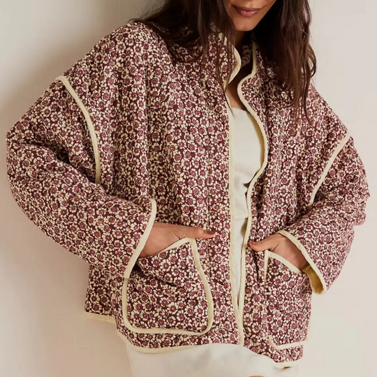 EB | Blumen Herbstjacke für Damen