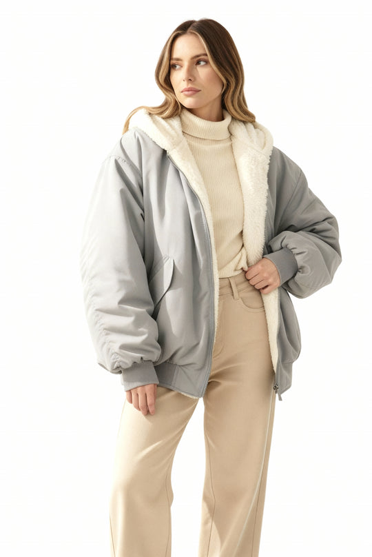 EB | Bequeme Oversized Winterjacke
