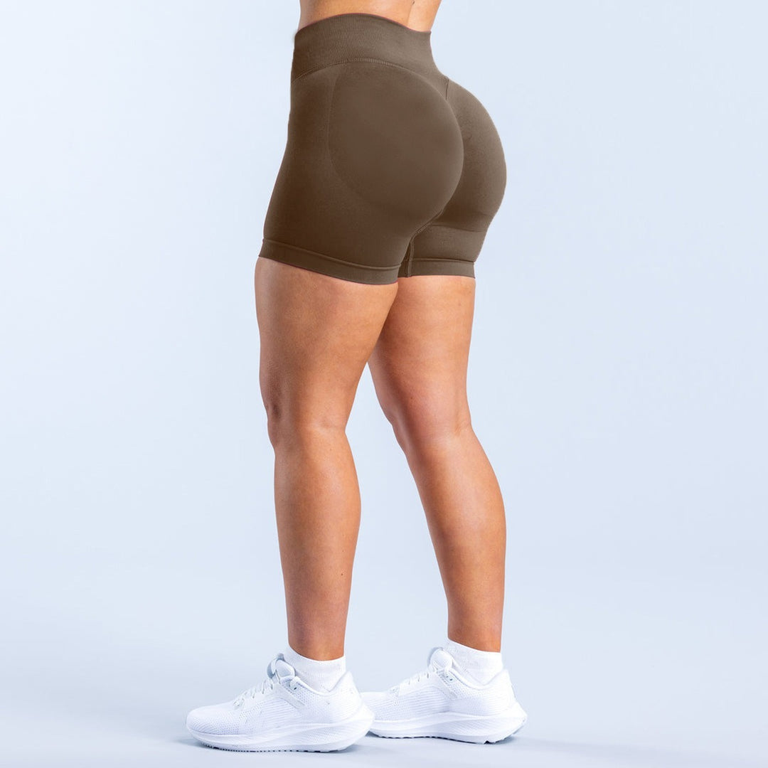 EB | Yoga-Shorts mit hoher Taille