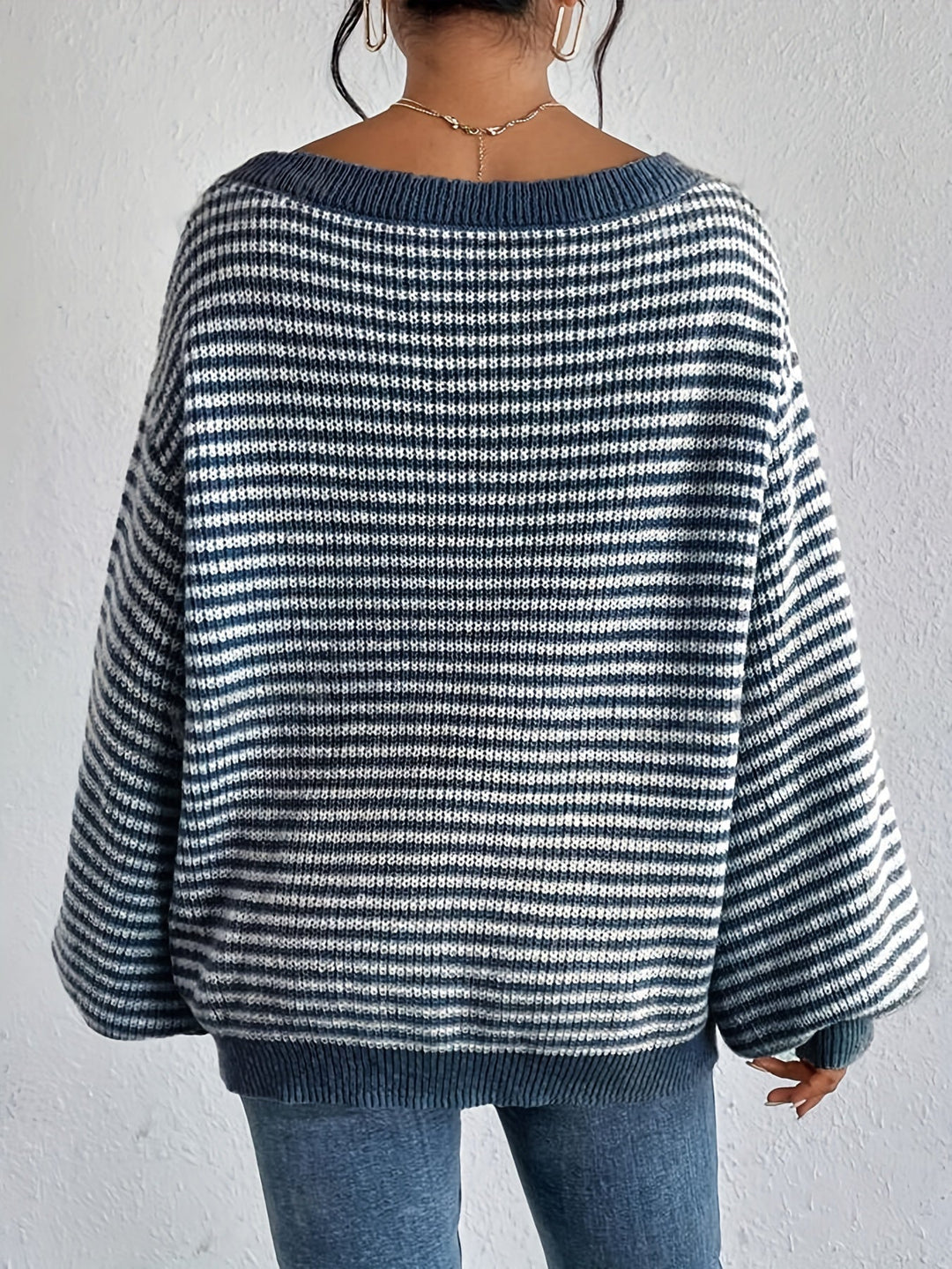 EB | Gestreifter Pullover Lässig und Stilvoll Weicher Komfort