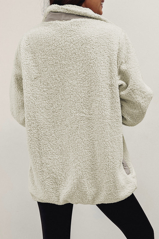 EB | Weiche Fleecejacke mit Reißverschluss Praktisch und Warm Perfekt für Den Alltag