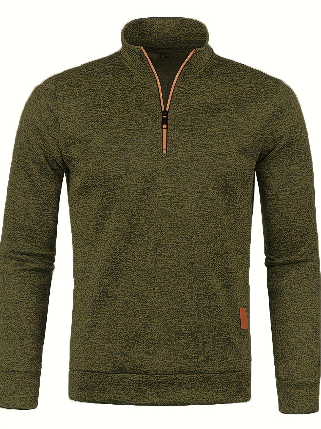 EB | Herrenpullover mit Reißverschluss am Hals für Herbst & Winter