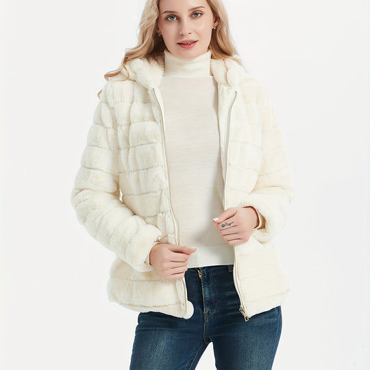 EB | Eleganter Teddy-Mantel In Einfarbig