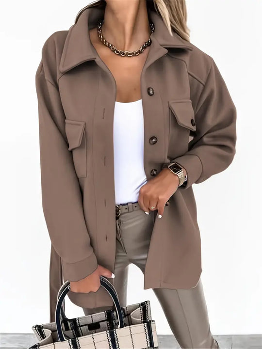 EB | Lässiger und Bequemer Mantel