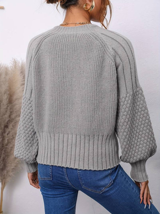 EB | Lässige und Stilvolle Allgemeine Strickjacke