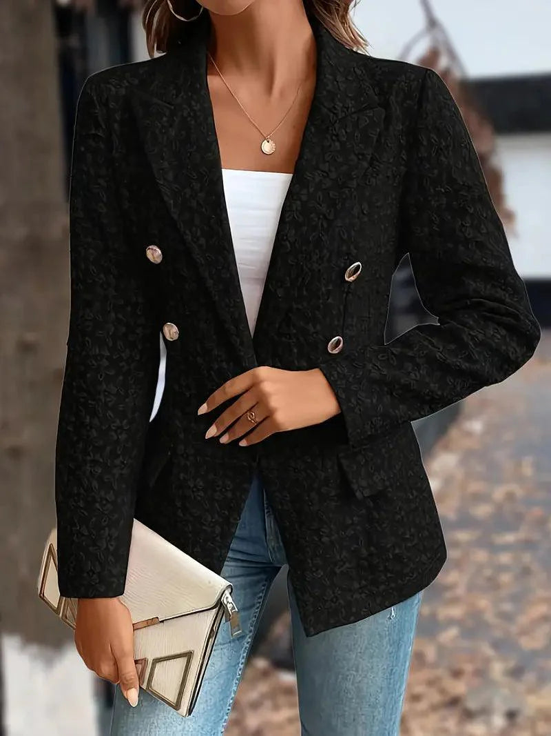 EBMode – Stilvoller Zweireihiger Blazer