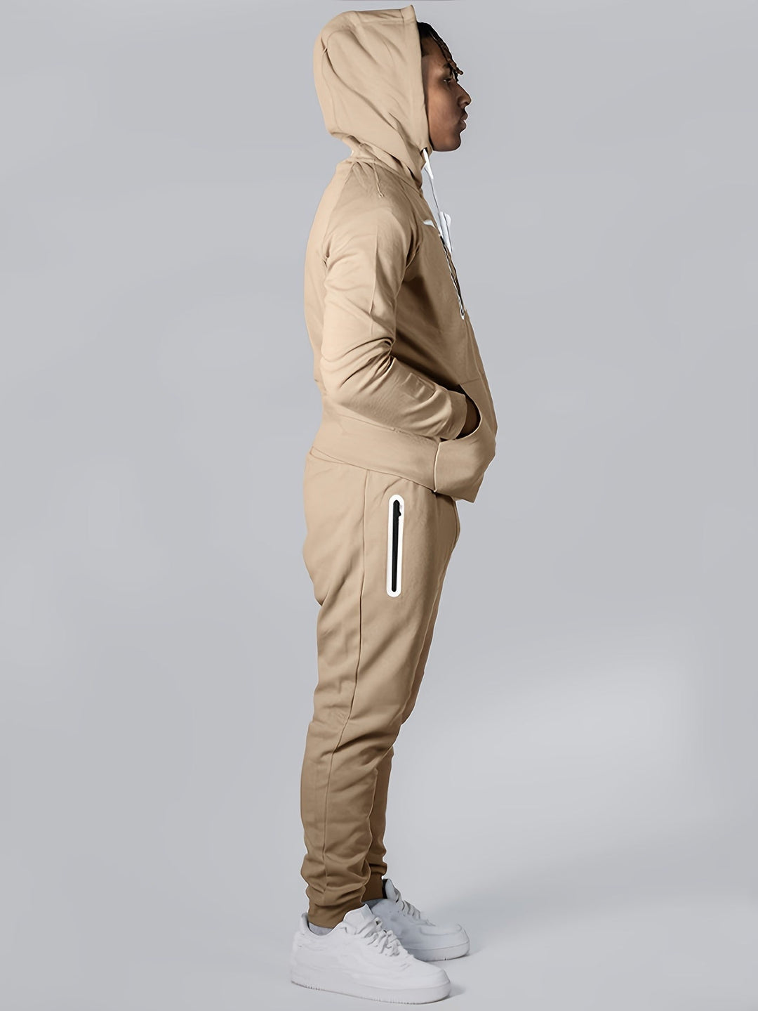 EB | Kapuzenpullover Lässig Polyester, Langarm, Hohe Dehnbarkeit
