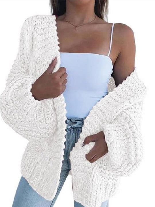 EB | Chunky Strickcardigan Weich und Warm Trendiger Komfort