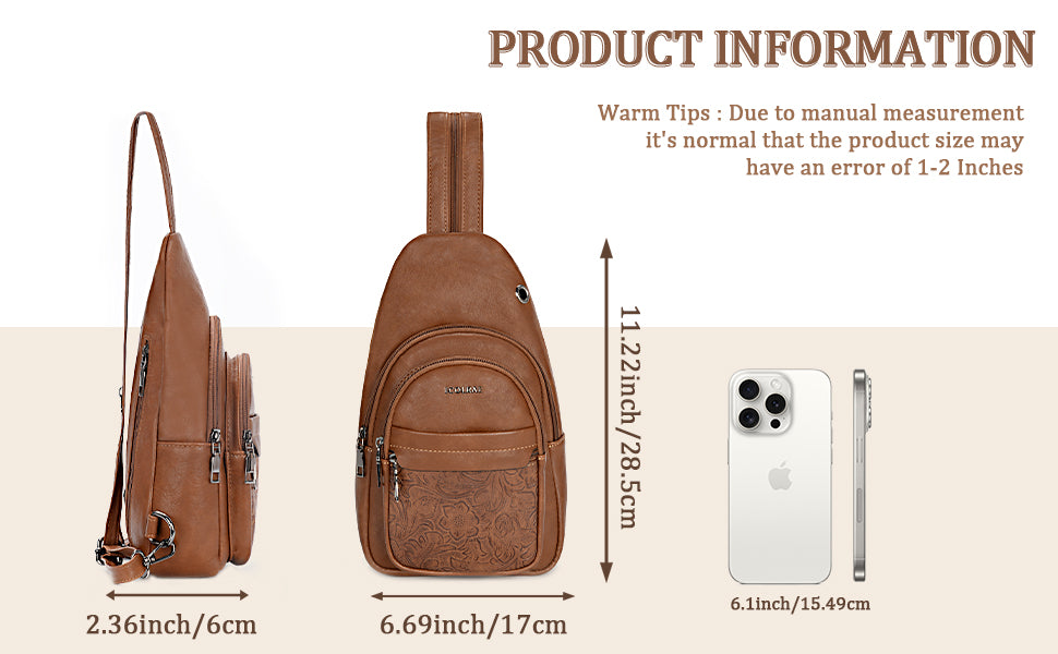 EB | Lässige Elegante Crossbody PU Schultertasche