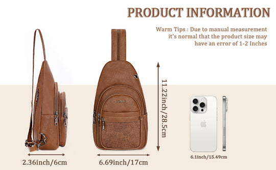 EB | Lässige Elegante Crossbody PU Schultertasche