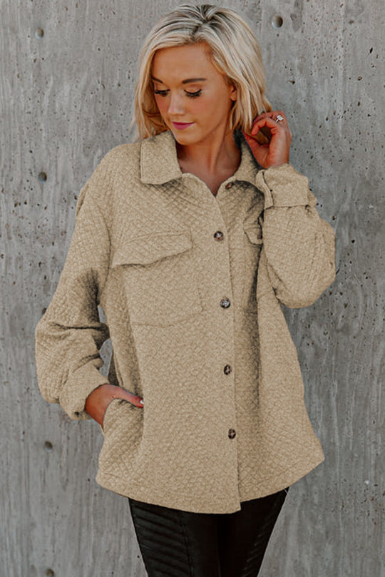 EB | Leichtgewicht Gesteppte Hemdjacke Polyester Komfort und Stil