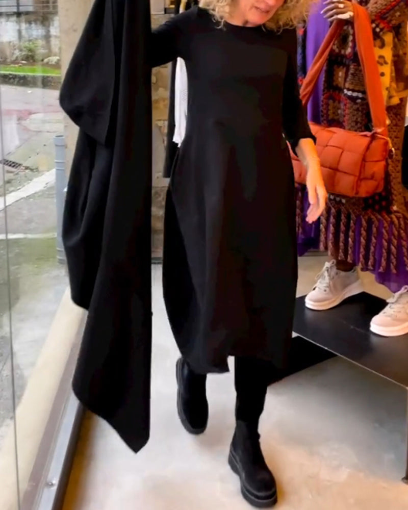EB | Einfarbiges Kleid
