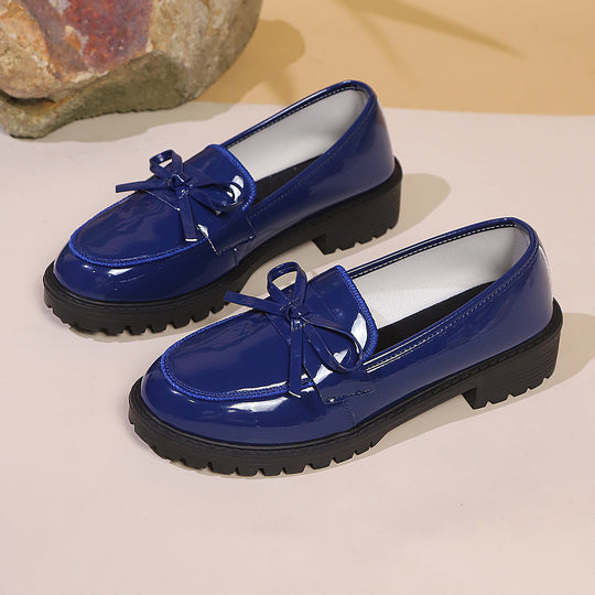 Elegante Orthopädische Loafer Mit Blockabsatz EB EB